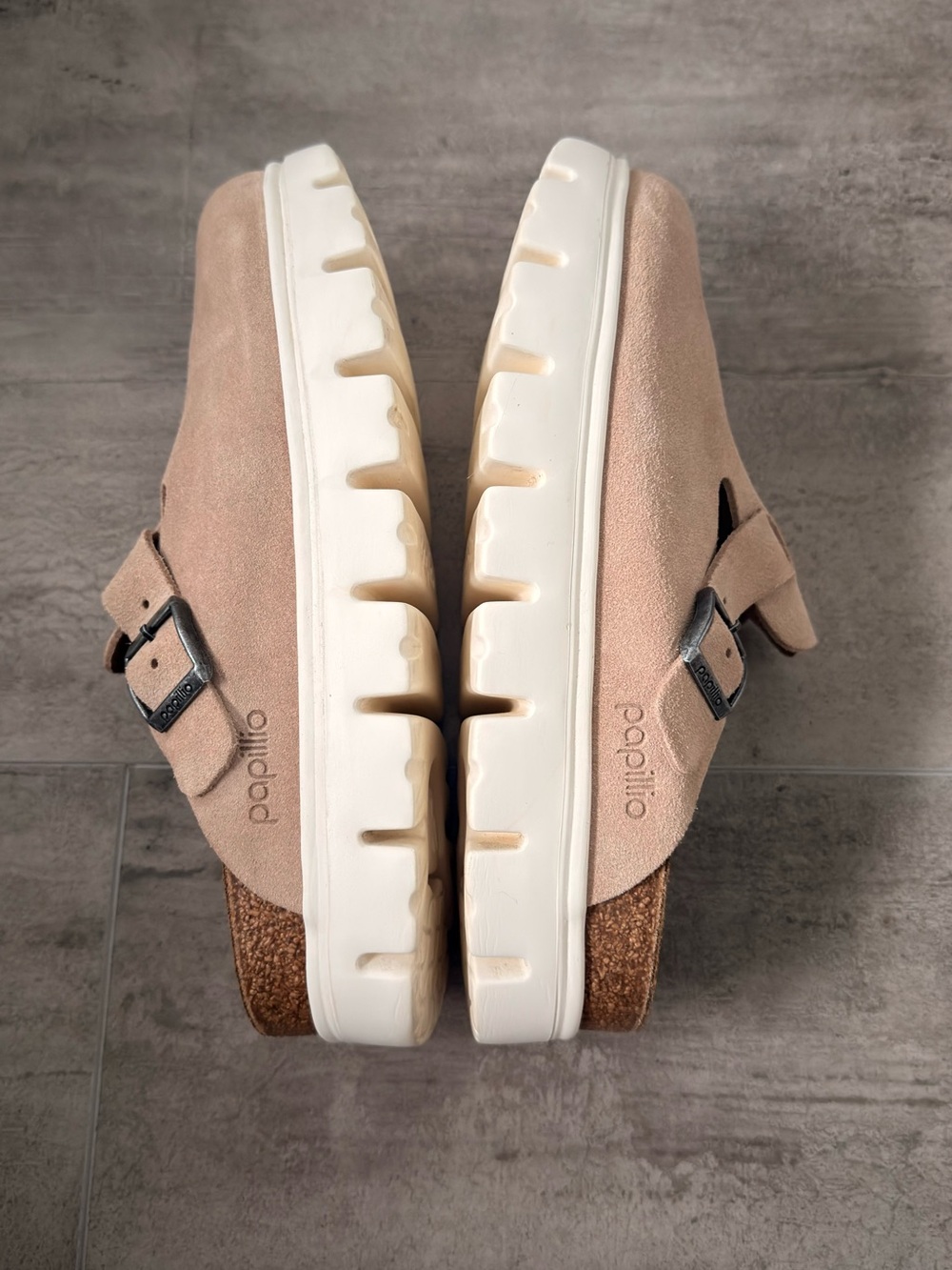 Birkenstock Boston Papillio chunky platform clogs, women Size 9-9.5 (EUR 40) - Picture 9 of 14